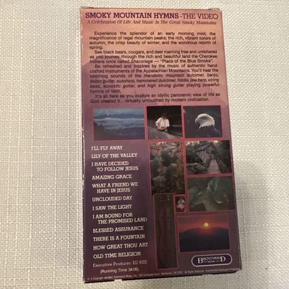 Media Smoky Mountain Hymns The Video Vhs Christian Music Dulcimer
